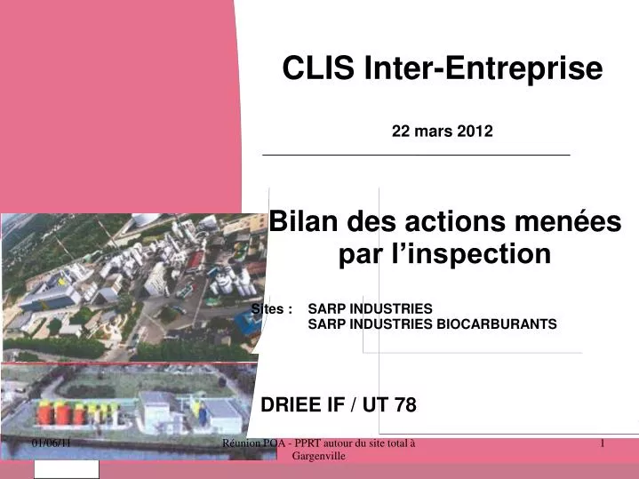 clis inter entreprise 22 mars 2012