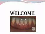 WELCOME - slide 1