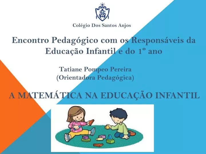 a matem tica na educa o infantil