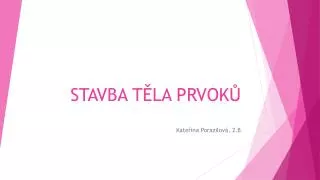 stavba t la prvok