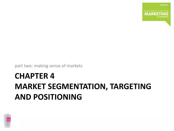 chapter 4 market segmentation targeting and positioning