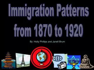 Immigration Patterns from 1870 to 1920