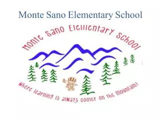 Monte Sano Elementary School