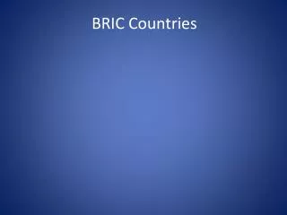 BRIC Countries