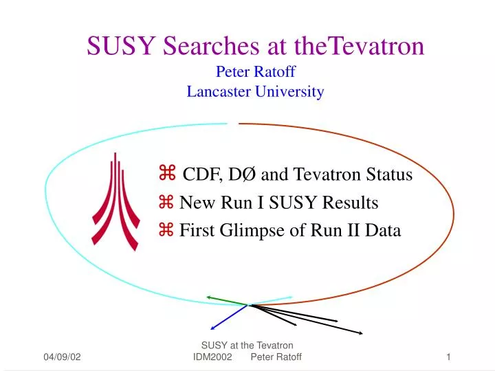 susy searches at thetevatron peter ratoff lancaster university