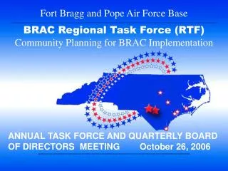 Fort Bragg and Pope Air Force Base