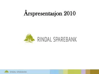 rspresentasjon 2010