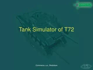 Tank Simul a tor of T72