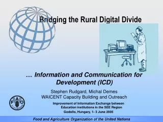 Bridging the Rural Digital Divide
