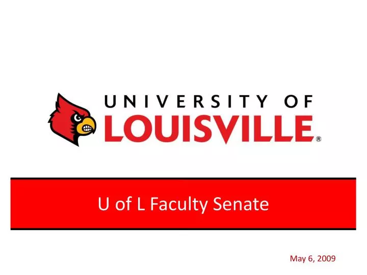 u of l faculty senate