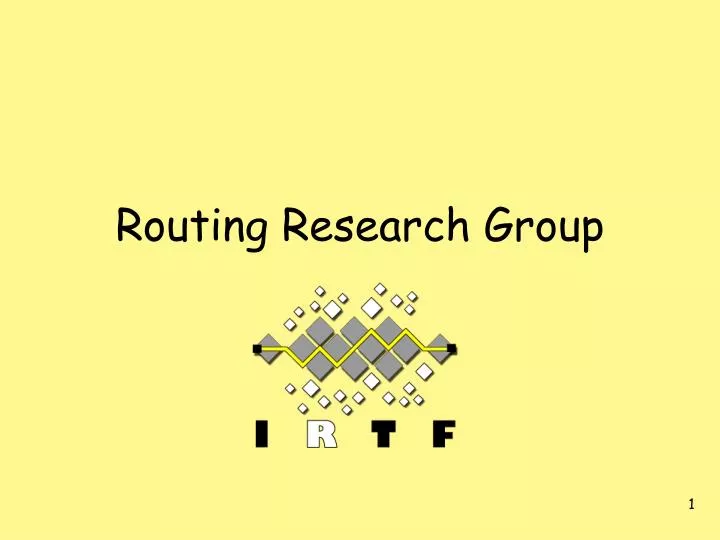 routing research group
