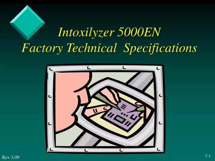 intoxilyzer 5000en factory technical specifications