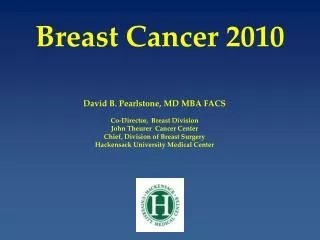 Breast Cancer 2010