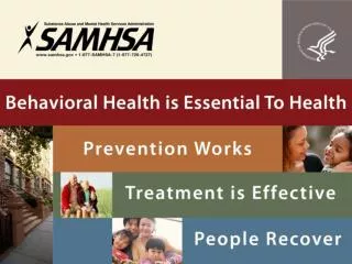 National Behavioral Health Public Policy Past and Present: Putting Policy Into Action