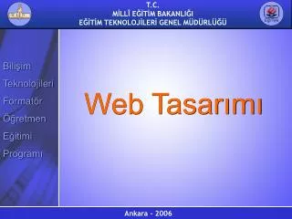 web tasar m