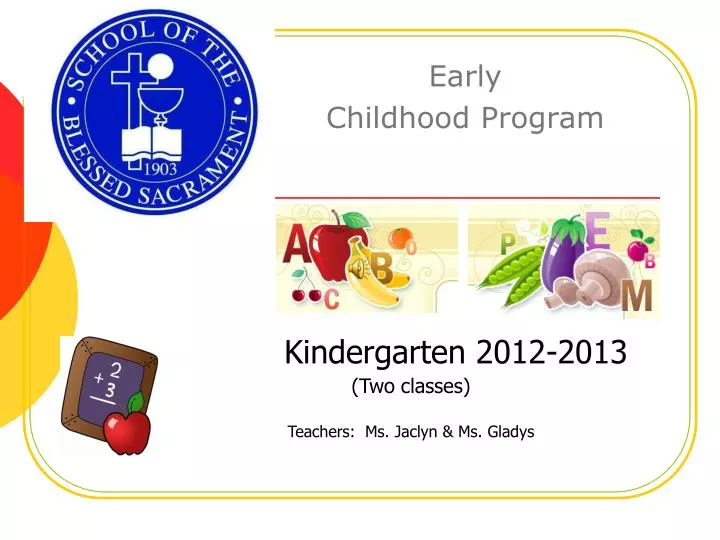 early childhood program