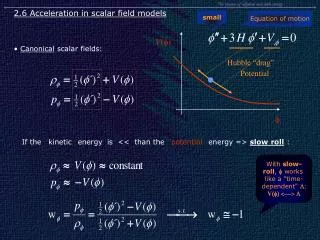 The physics of inflation and dark energy
