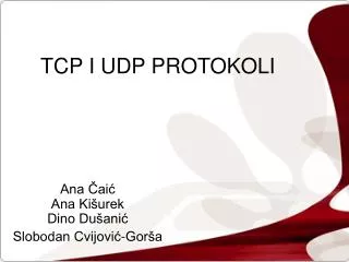 tcp i udp protokoli
