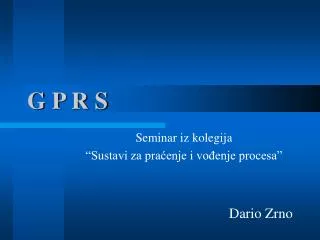 g p r s