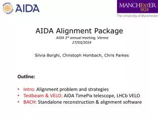 AIDA Alignment Package