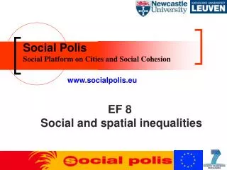 Social Polis Social Platform on Cities and Social Cohesion