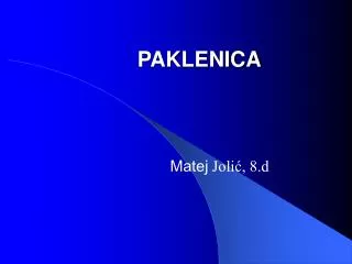 paklenica