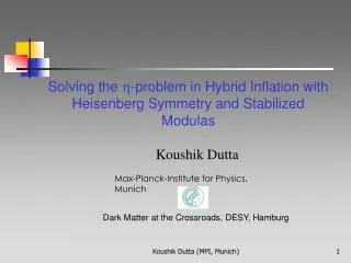 Solving the ? -problem in Hybrid Inflation with Heisenberg Symmetry and Stabilized Modulas