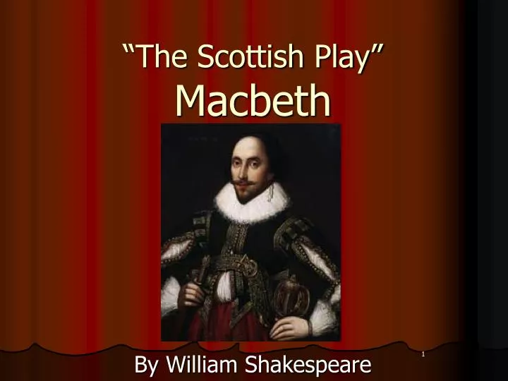 the scottish play macbeth