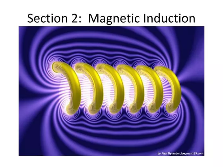 section 2 magnetic induction