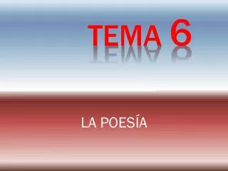 la poes a