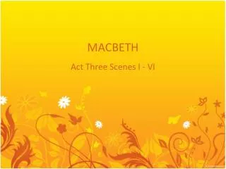 MACBETH