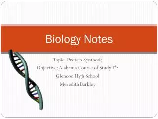 Biology Notes