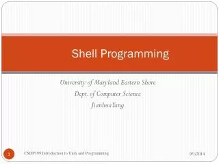 Shell Programming