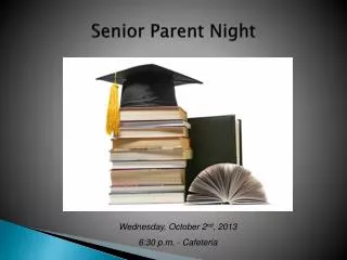 senior parent night