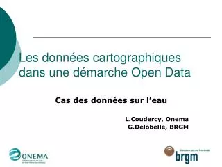 les donn es cartographiques dans une d marche open data