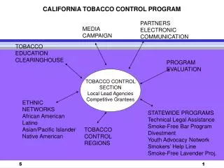 TOBACCO CONTROL SECTION Local Lead Agencies Competitive Grantees