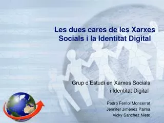 Les dues cares de les Xarxes Socials i la Identitat Digital