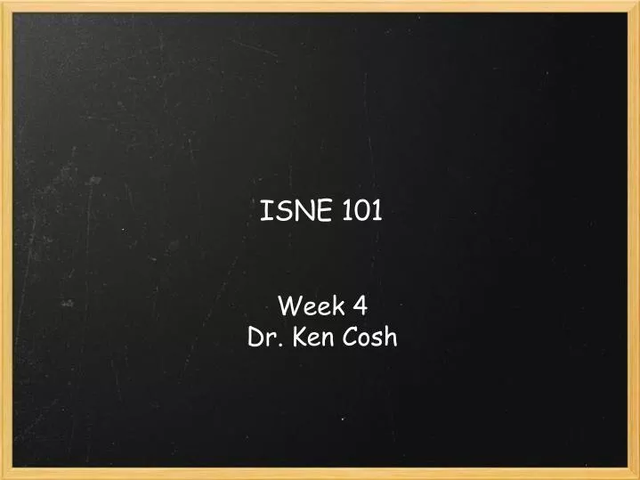 isne 101