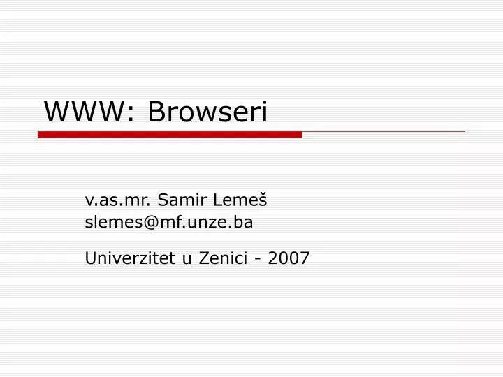 www browseri