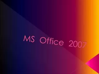 ms office 2007