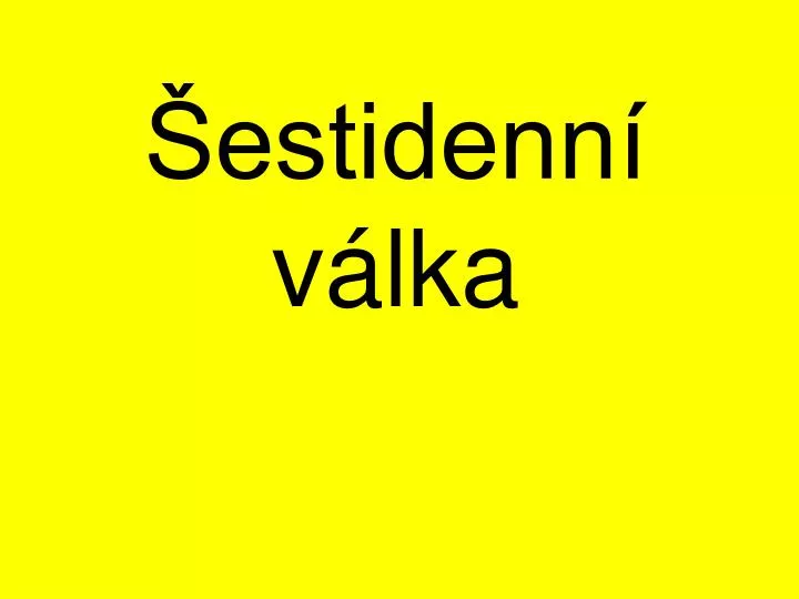 estidenn v lka