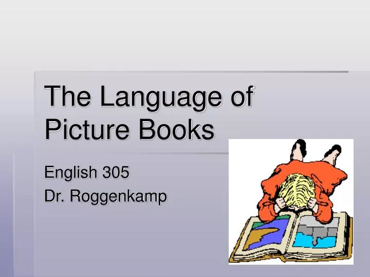 the language of picture books