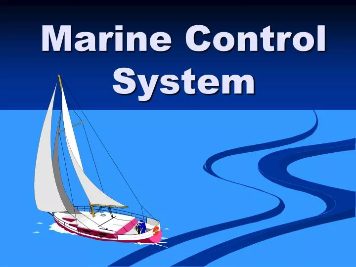 marine control system