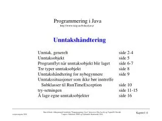 unntaksh ndtering