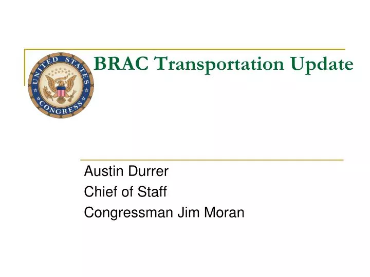 brac transportation update
