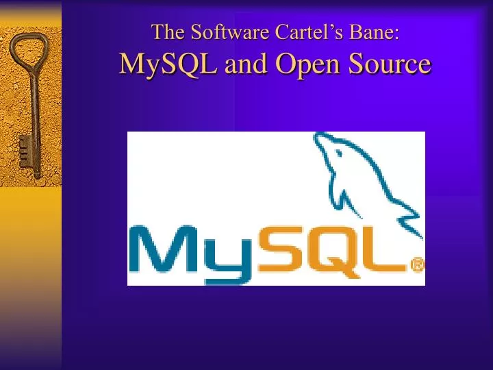 the software cartel s bane mysql and open source