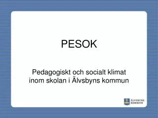 pesok