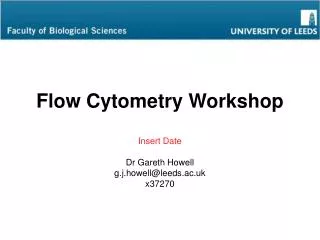 Flow Cytometry Workshop