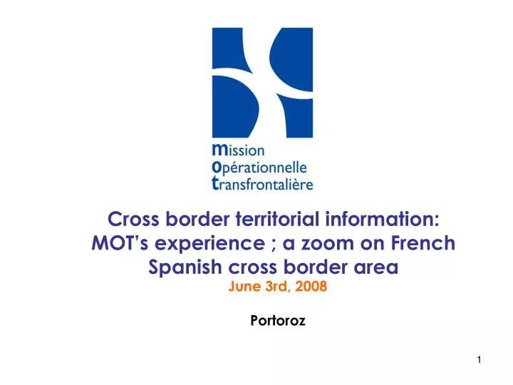 cross border territorial information mot s experience a zoom on french spanish cross border area