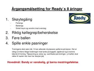rgangsm lsetting for ready s 8 ringer